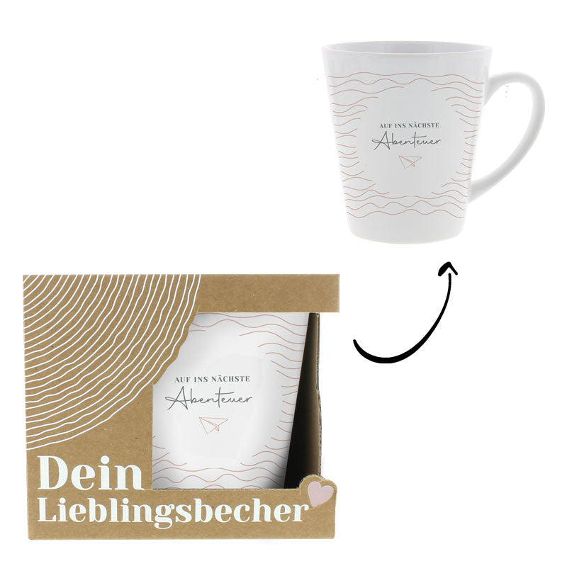 yvolve - Auf ins nächste Abenteuer - Tasse | yvolve Shop
