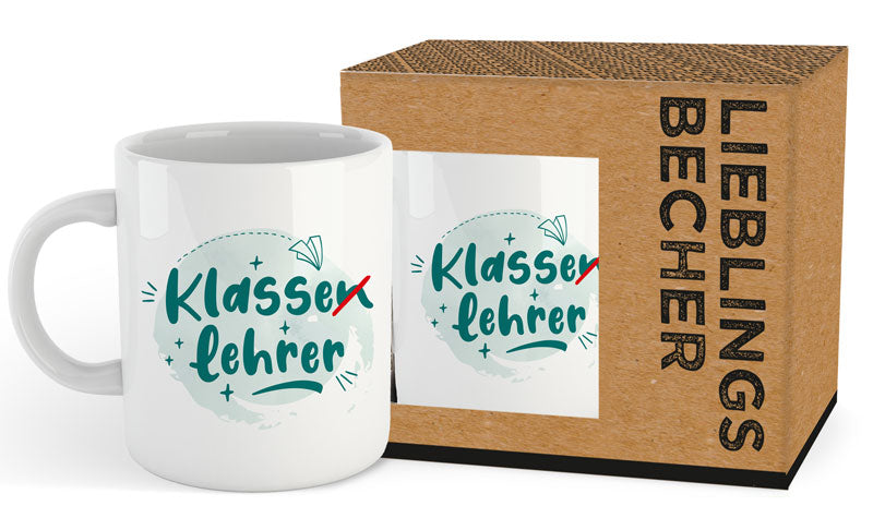 yvolve - Klasse(n) Lehrer - Tasse | yvolve Shop