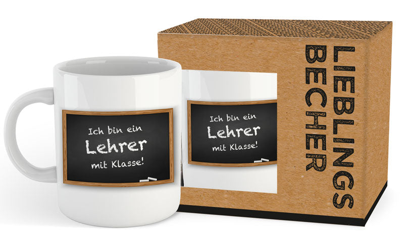 yvolve - Lehrer mit Klasse - Tasse | yvolve Shop