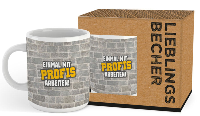 yvolve - Einmal mit Profis - Tasse | yvolve Shop