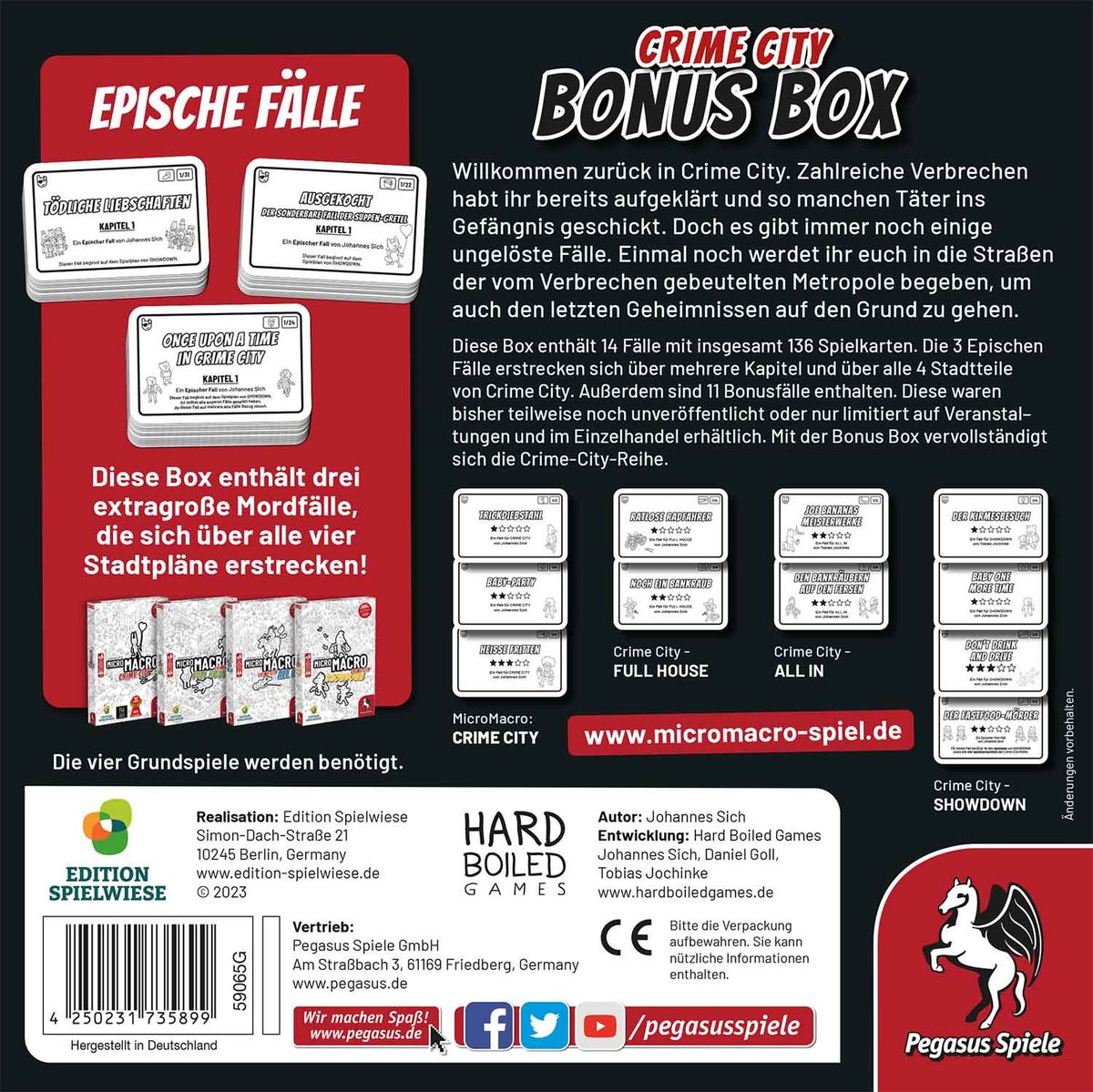 MicroMacro: Crime City - Bonus Box (Playground Edition)