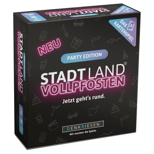 Stadt Land Vollpfosten: Das Kartenspiel - Party Edition | yvolve Shop