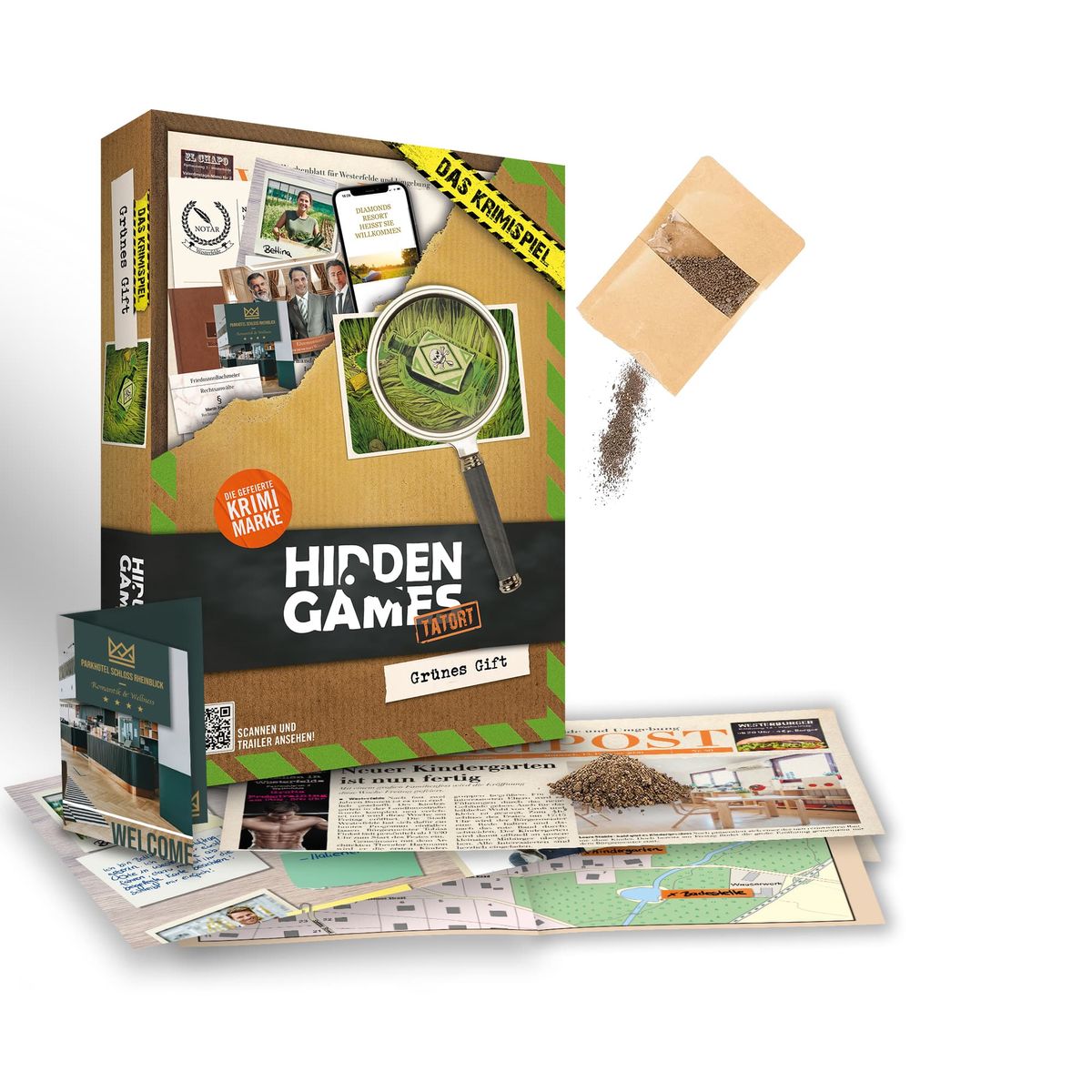 Hidden Games Crime Scene: Green Poison 3rd Case