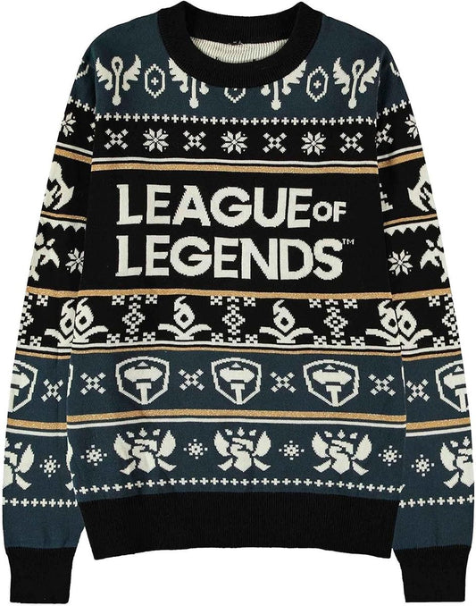 League of Legends - Logo - Ugly Christmas Sweater | yvolve Shop