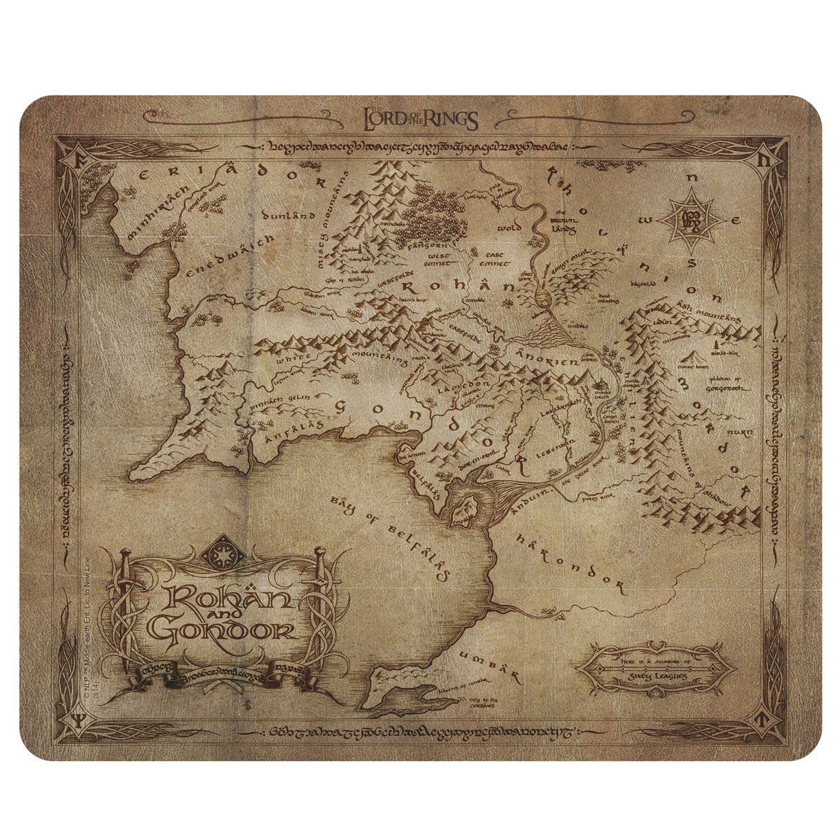 Herr der Ringe - Rohan & Gondor - Mauspad