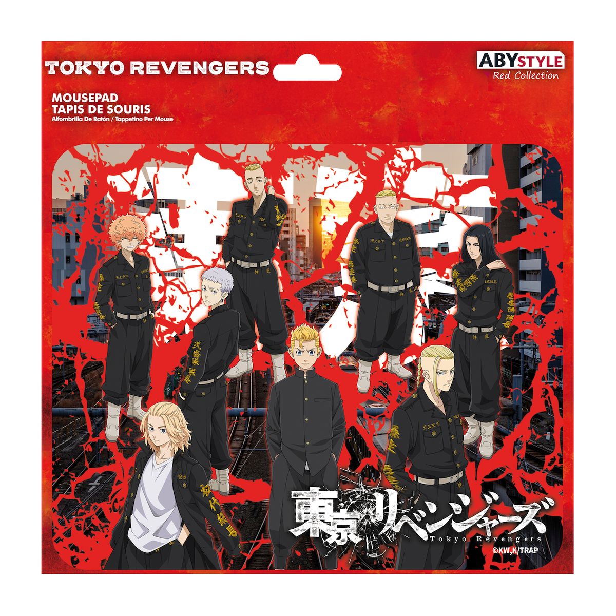 Tokyo Revengers - Takemichi & Toman - Mouse Pad
