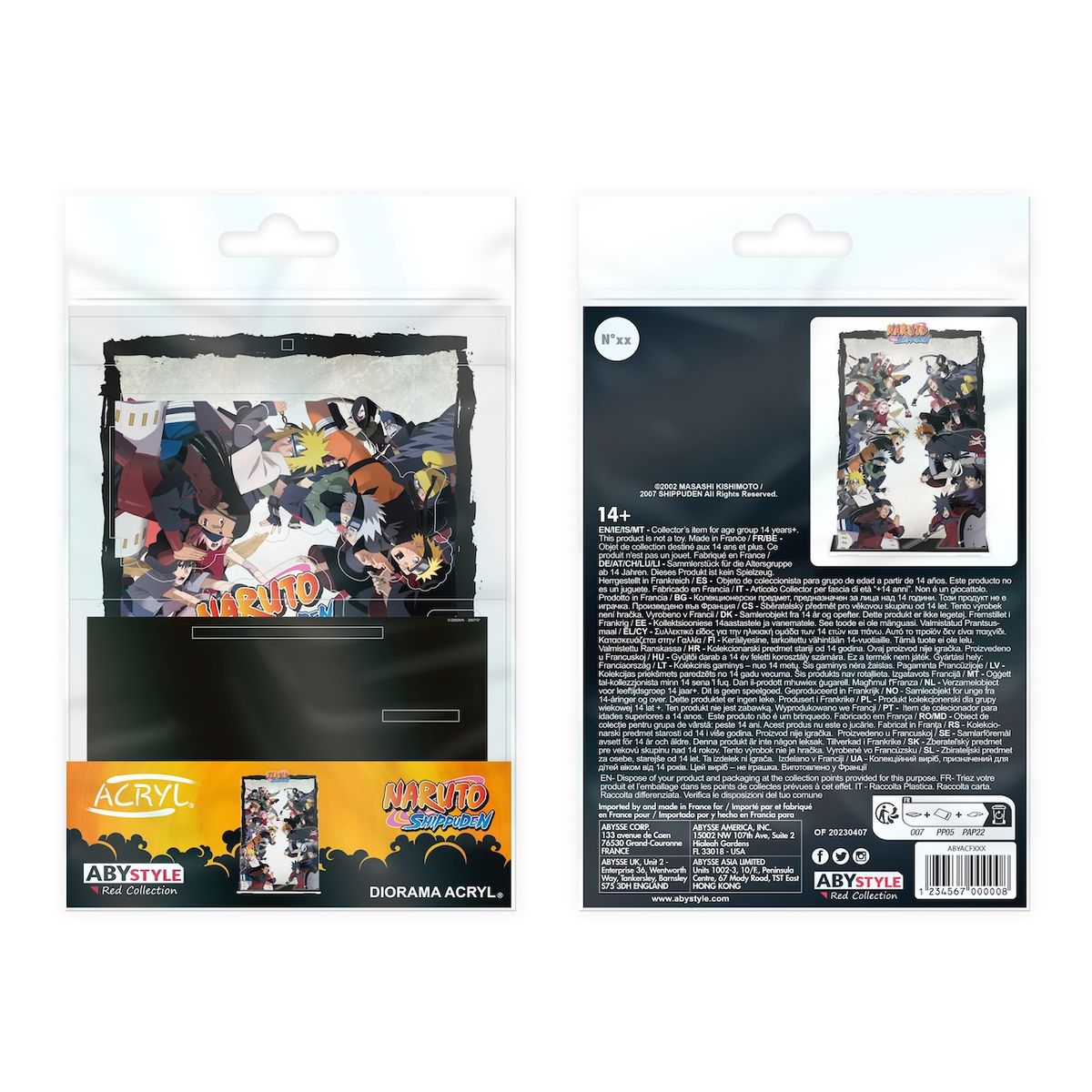 Naruto - Group Fight - Acryl Diorama