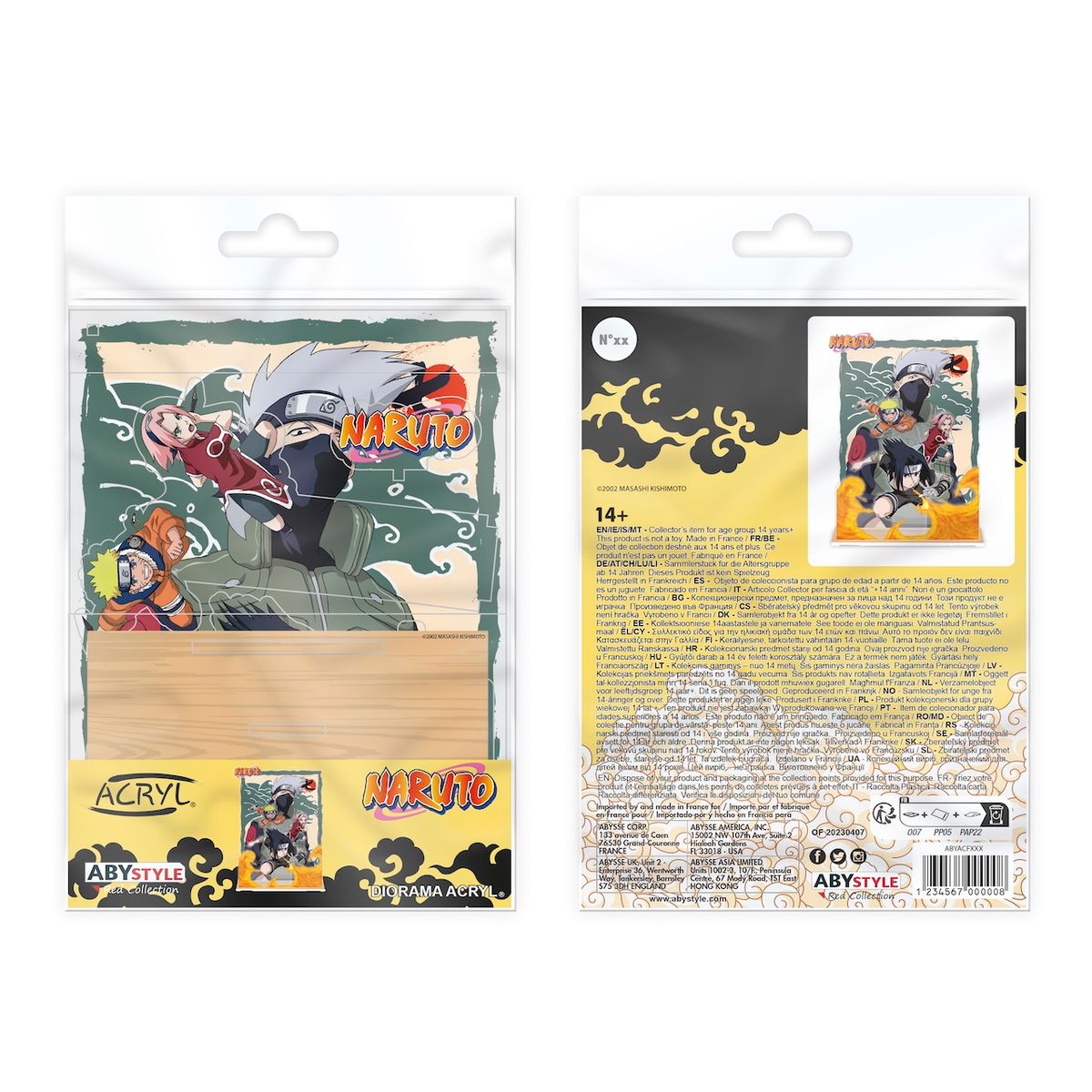 Naruto - Team 7 - Acryl Diorama