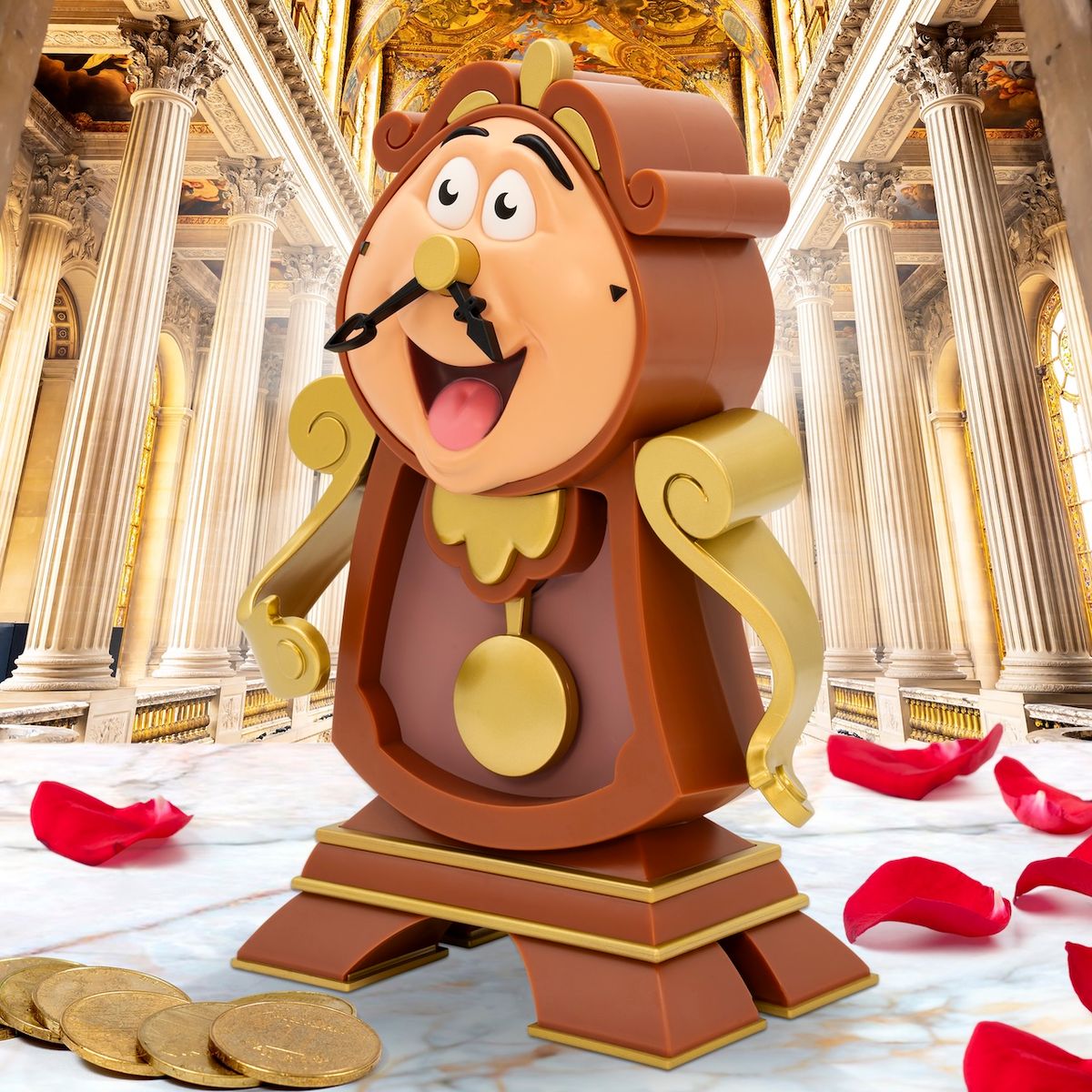 Beauty and the Beast - Cogsworth - Money Box