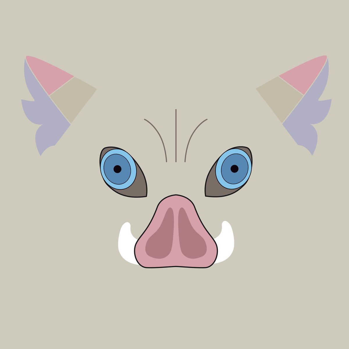 Demon Slayer - Inosuke - Cap