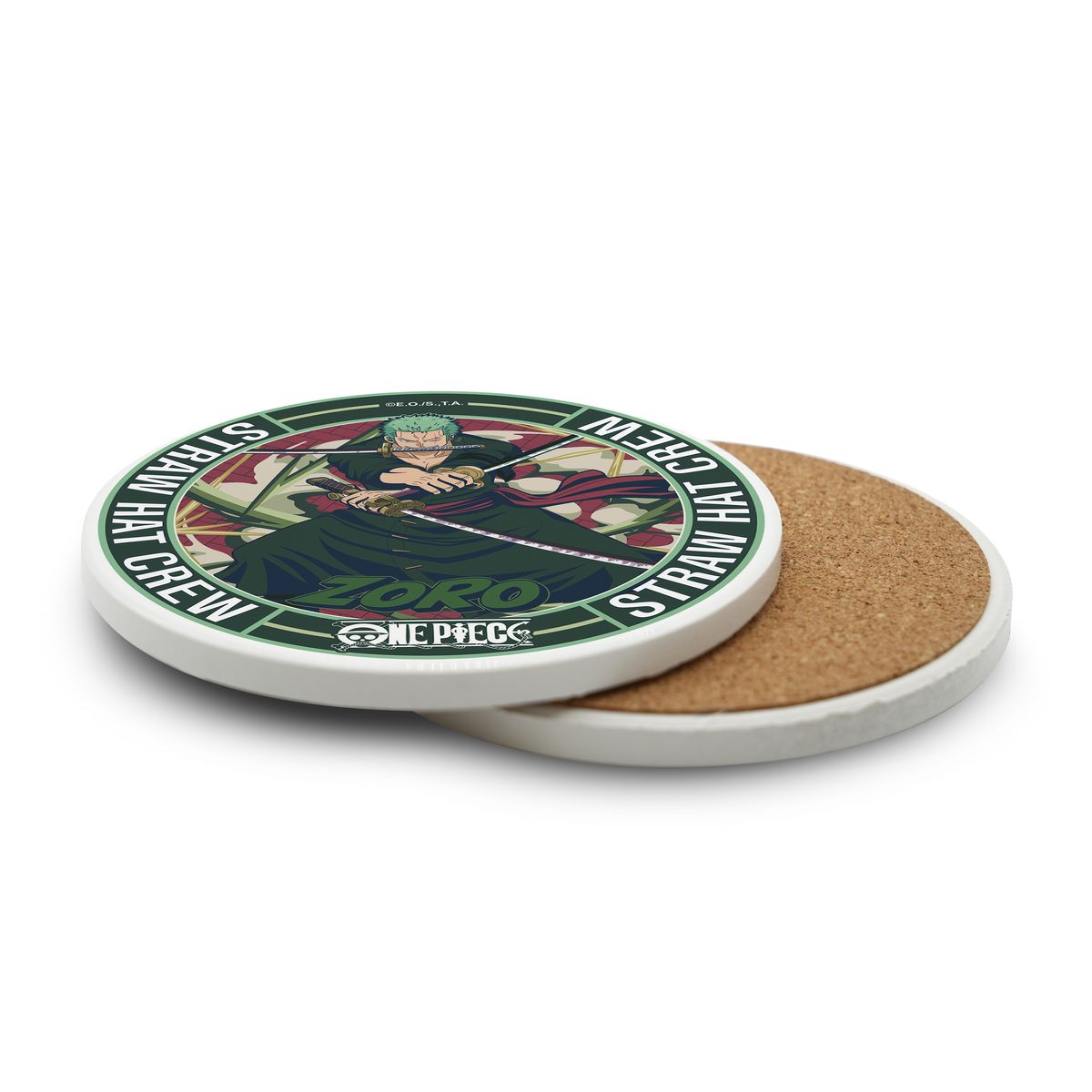 One Piece - Zoro - ceramic coaster