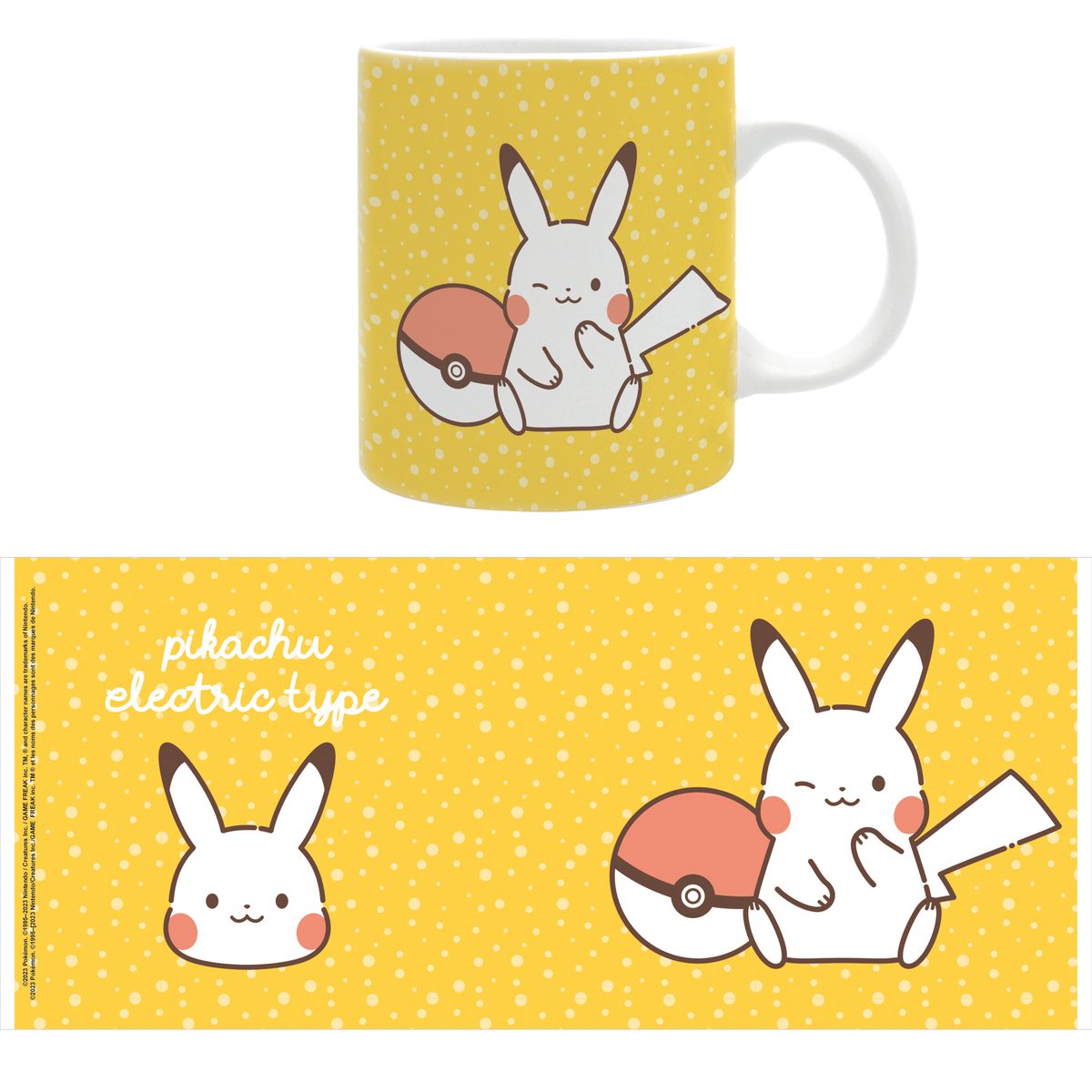 Pokemon - Pikachu electric type - Tasse