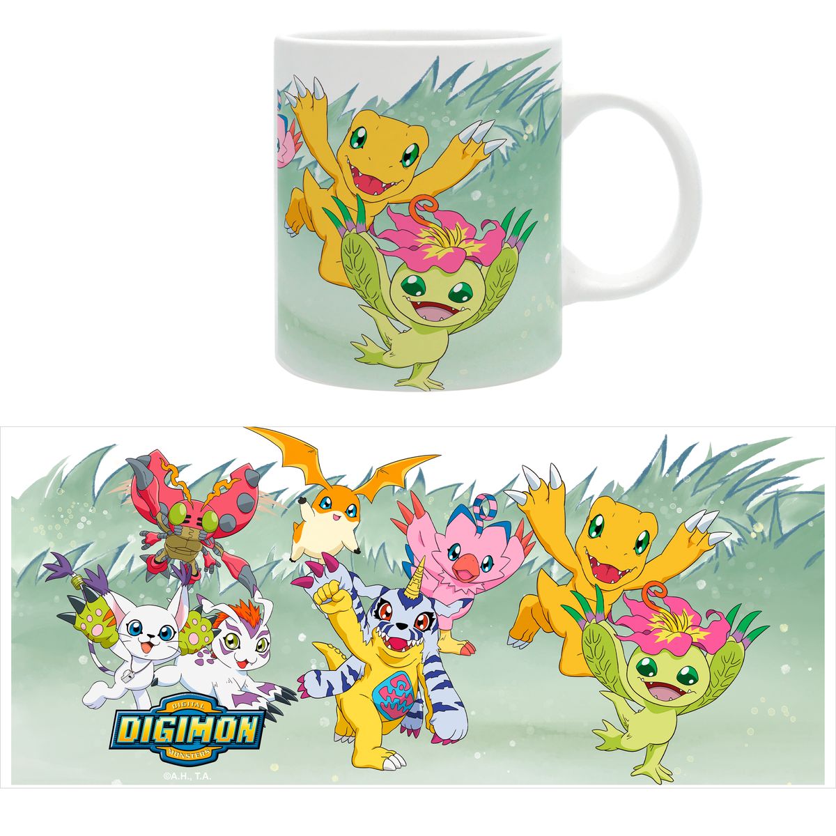 Digimon - Departure - Tasse
