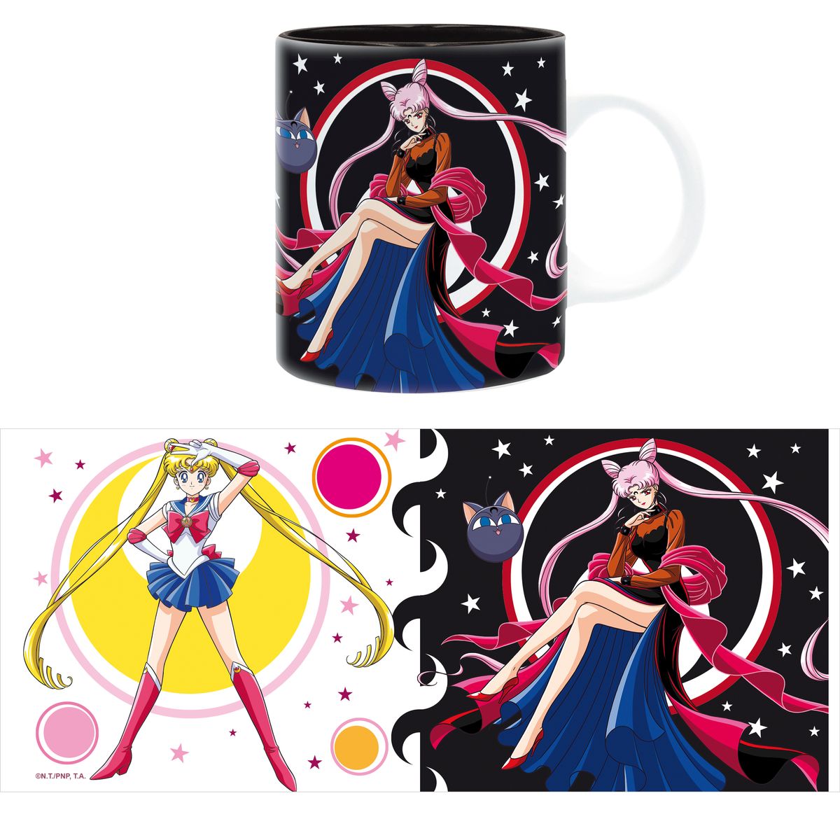 Sailor Moon - Sailor Moon Vs Black Lady - Tasse