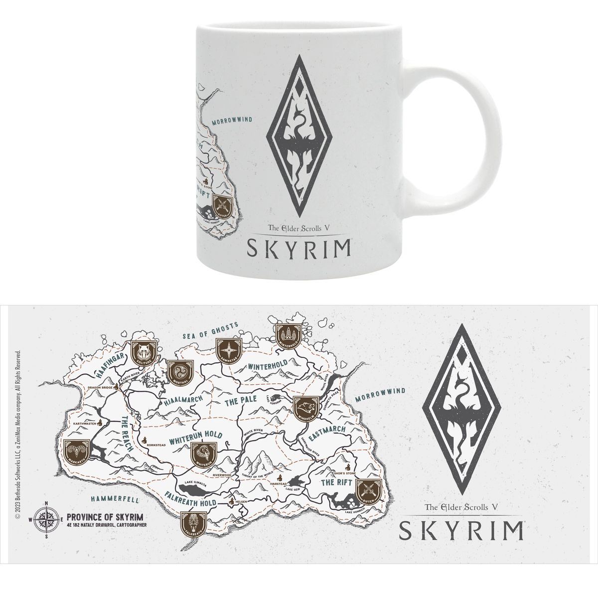 Skyrim - Map - Tasse