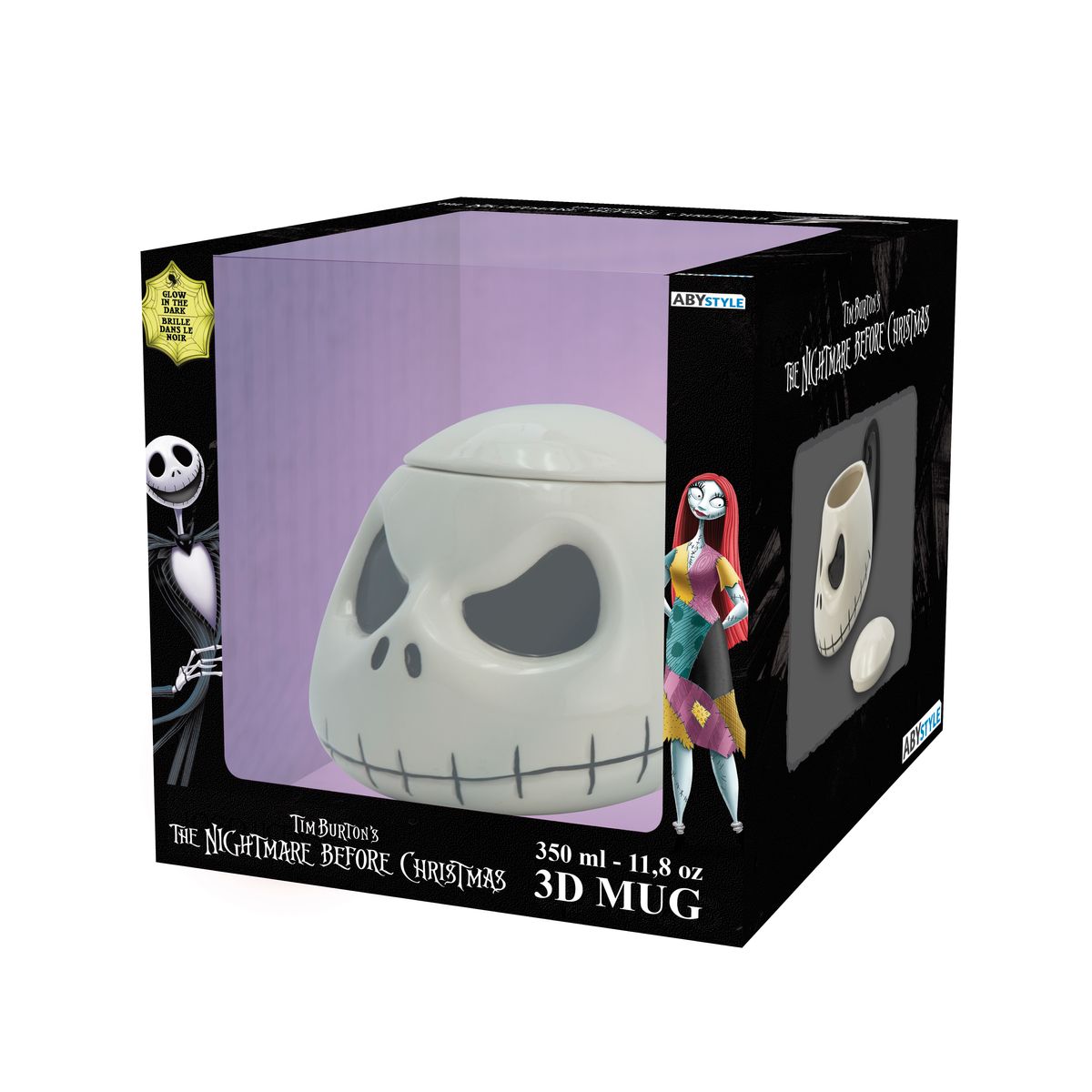 The Nightmare before Christmas - Jack - Glow in the Dark Tasse