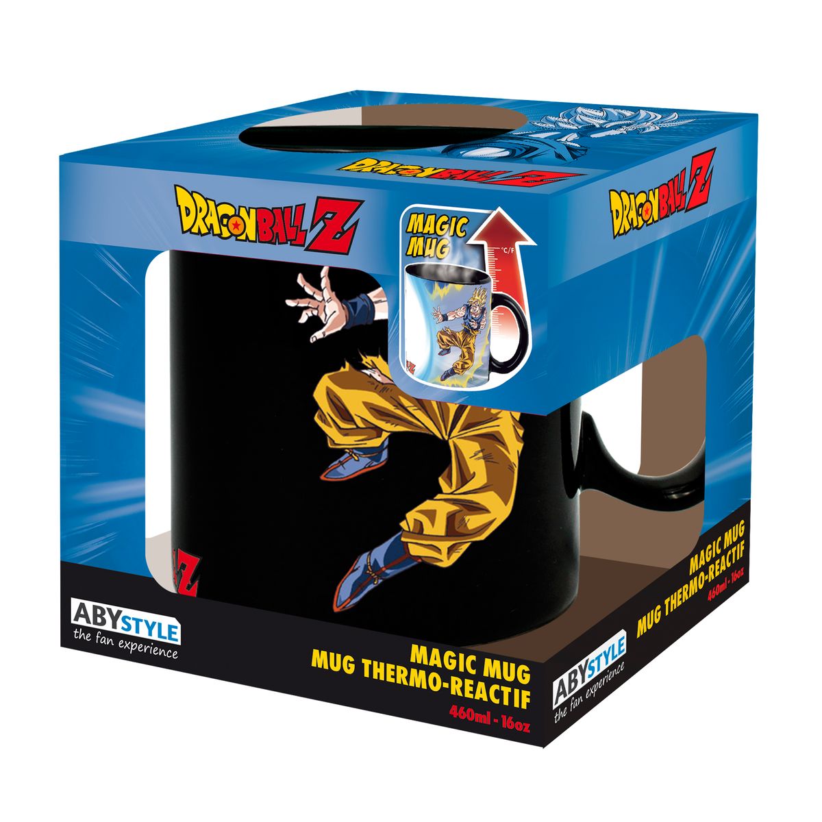 Dragon Ball - Goku vs Buu - XXL Farbwechsel-Tasse