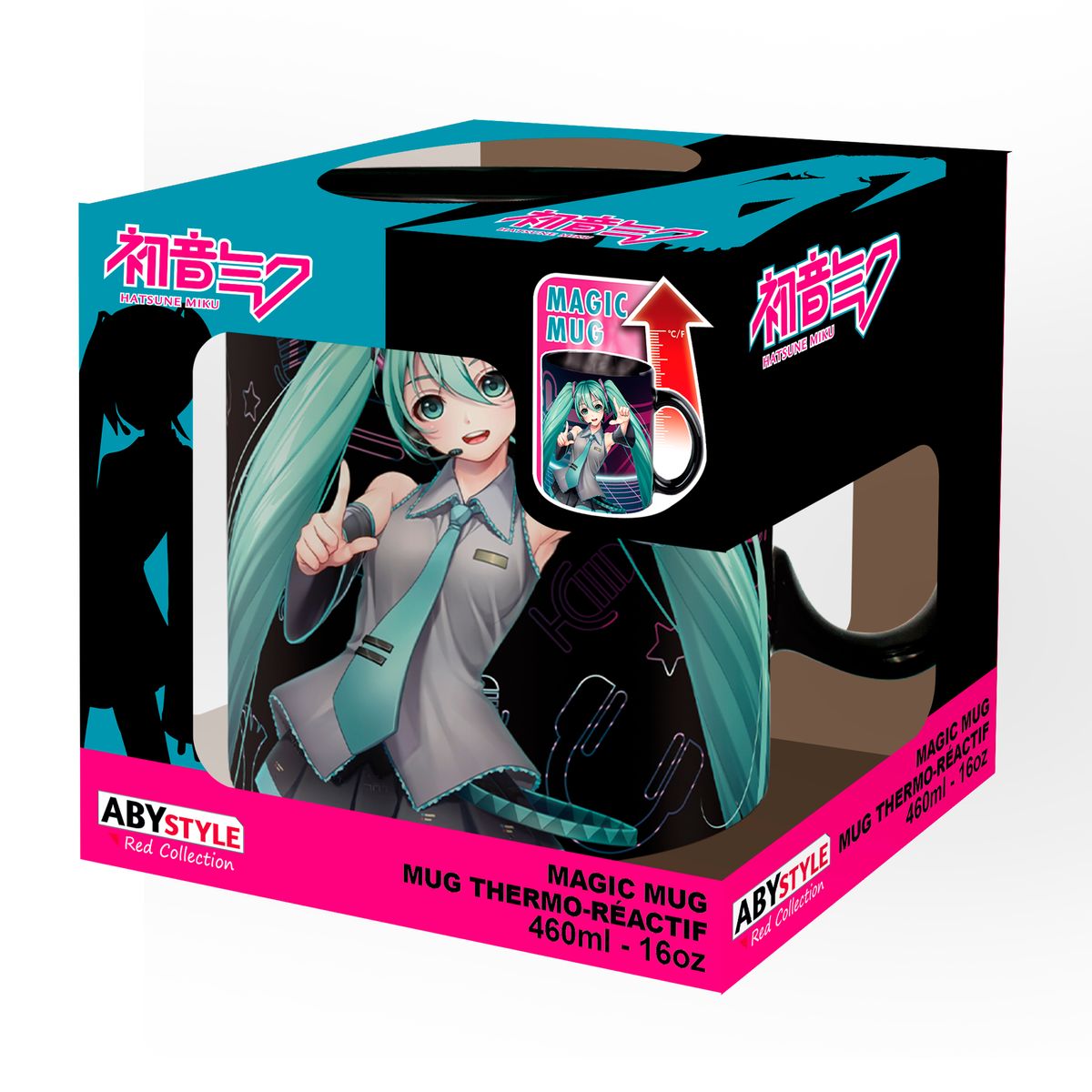 Hatsune Miku - Ready to start - XXL-Farbwechsel-Tasse