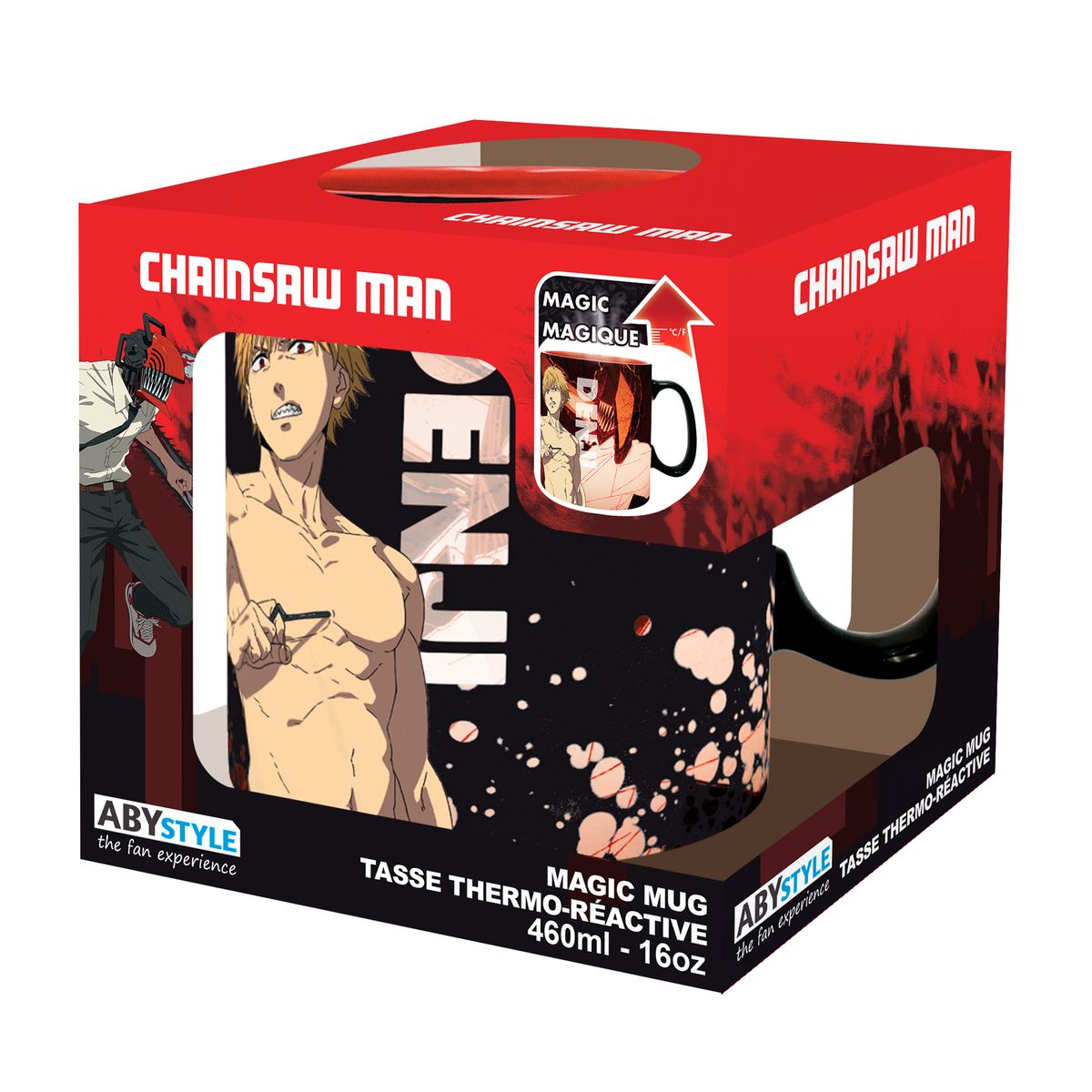 Chainsaw Man - Denji & Aki - XXL-Farbwechsel-Tasse