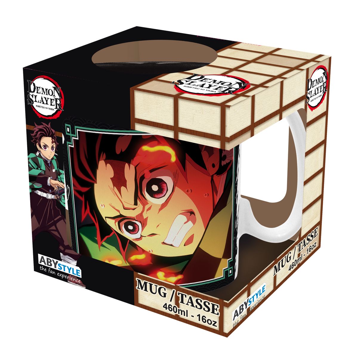 Demon Slayer - Tanjiro black & green - XXL cup