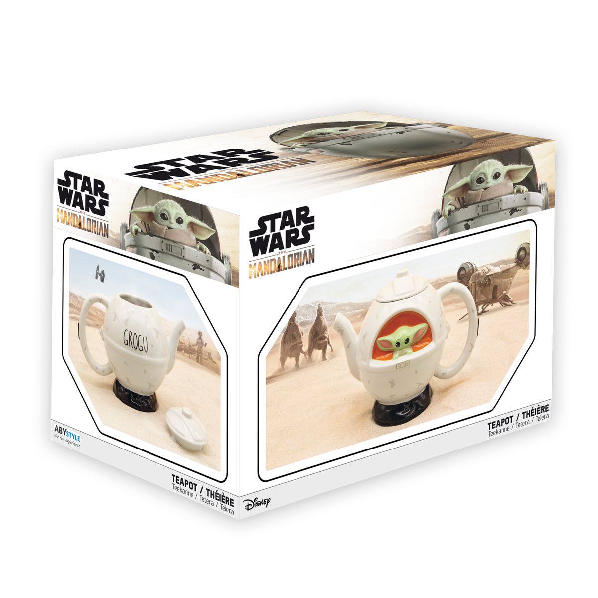 Star Wars: The Mandalorian - Grogu Spaceship - Teekanne