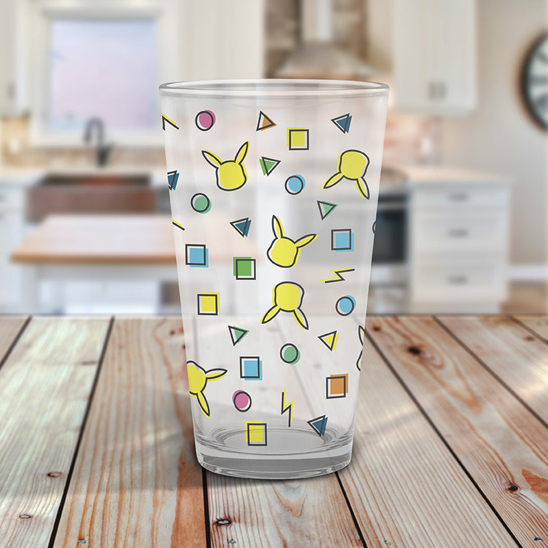 Pokémon - Pikachu Pattern - Glass
