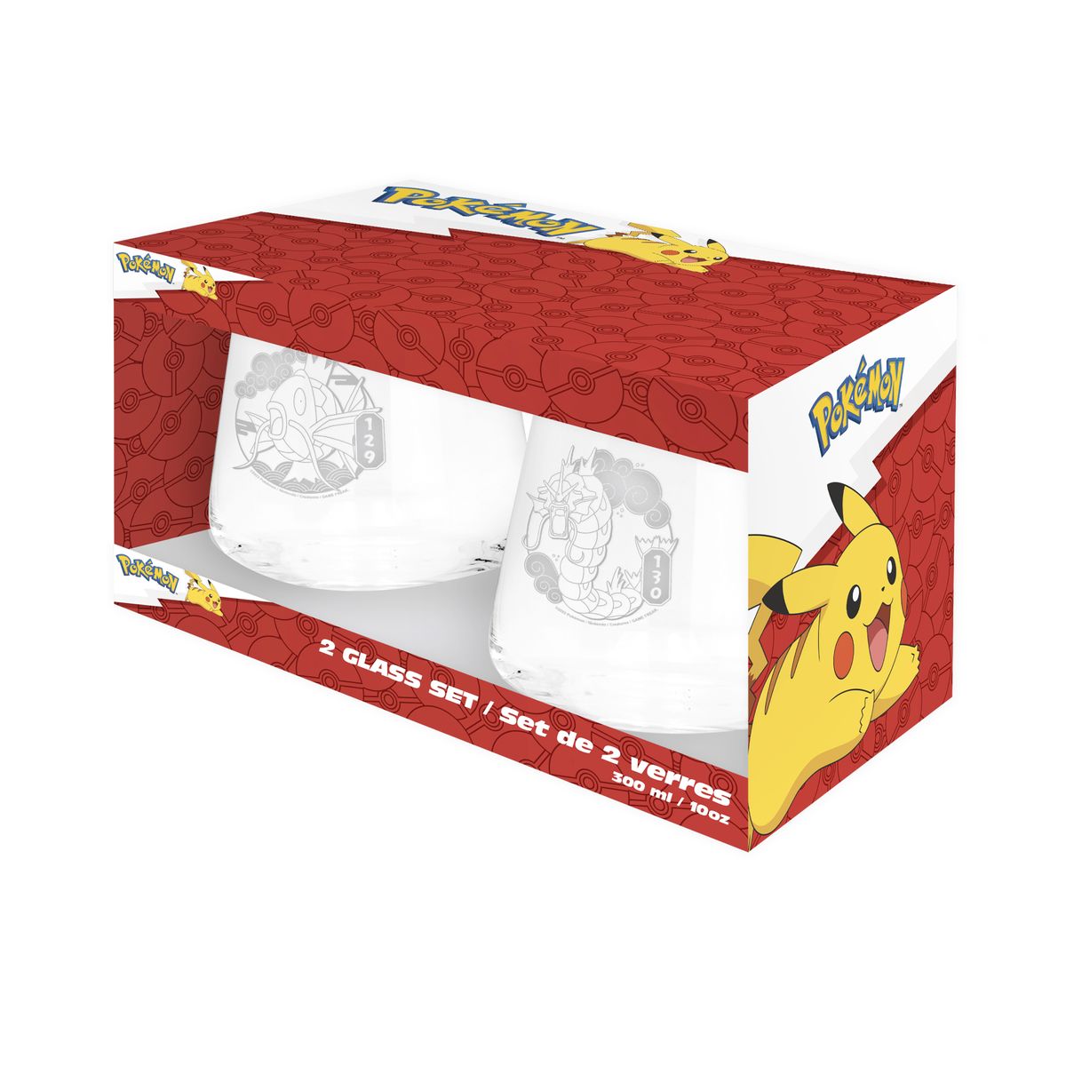 Pokémon - Magikarp & Gyarados - Glasses Set