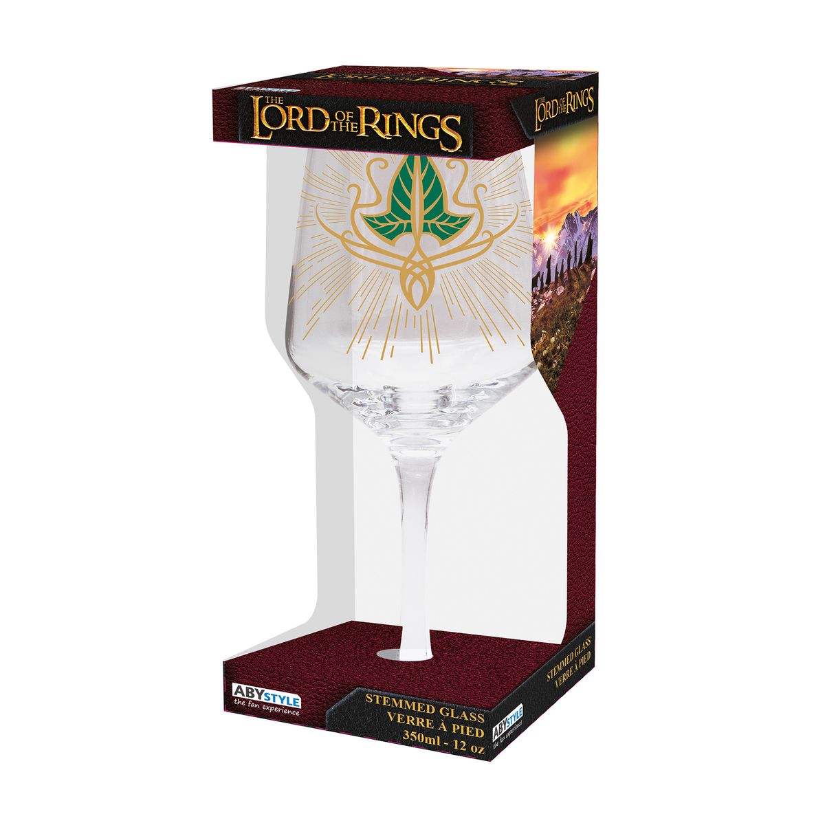 Lord of the Rings - Lorien Leaf - Glass