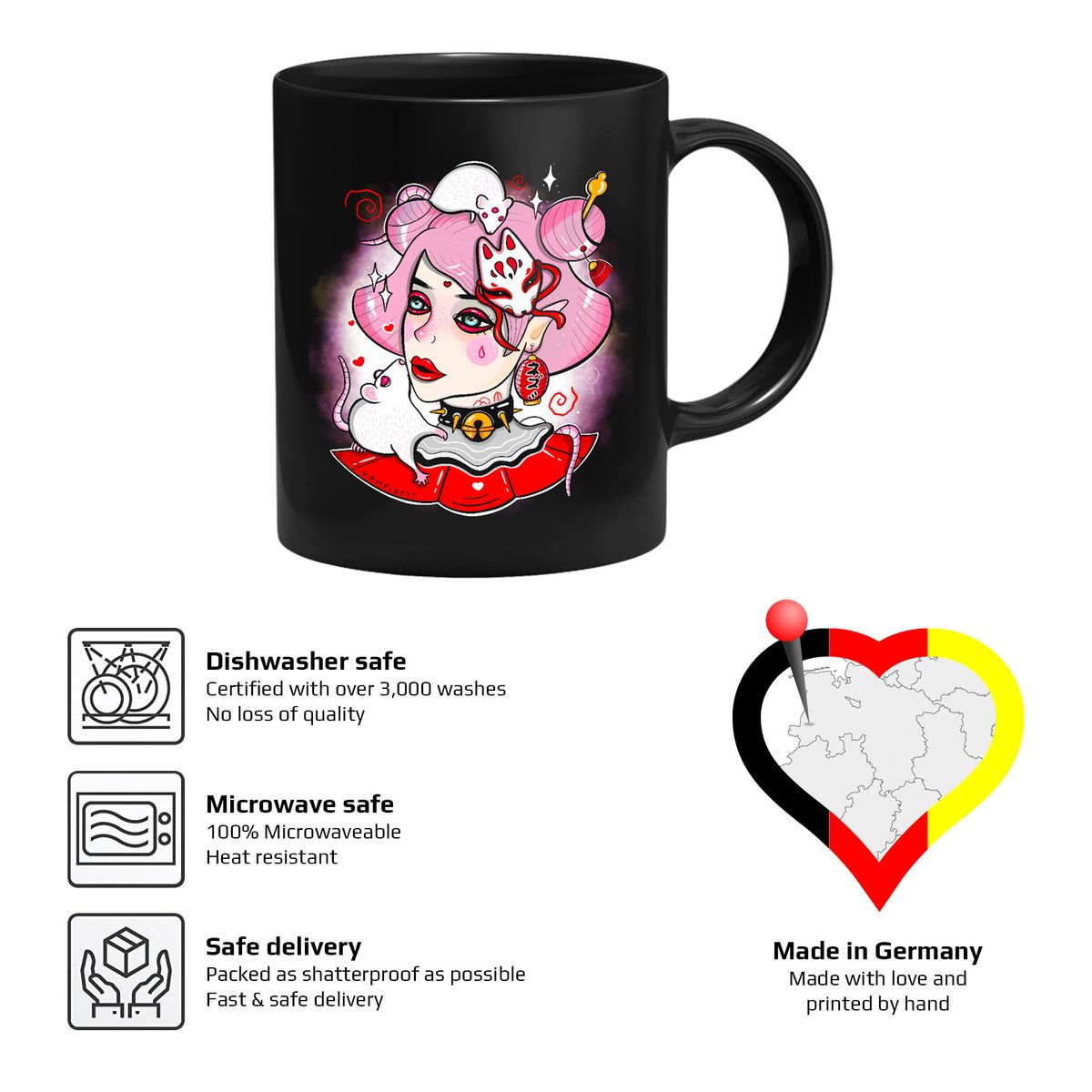 Vampidett - Fortune Rats - Mug