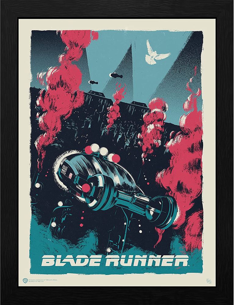 Blade Runner - Spinners - Framed Art Print