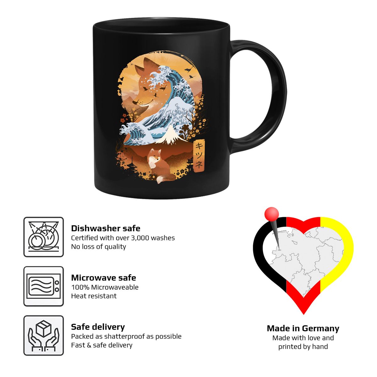 Dan Fajardo - Fox Head - Mug