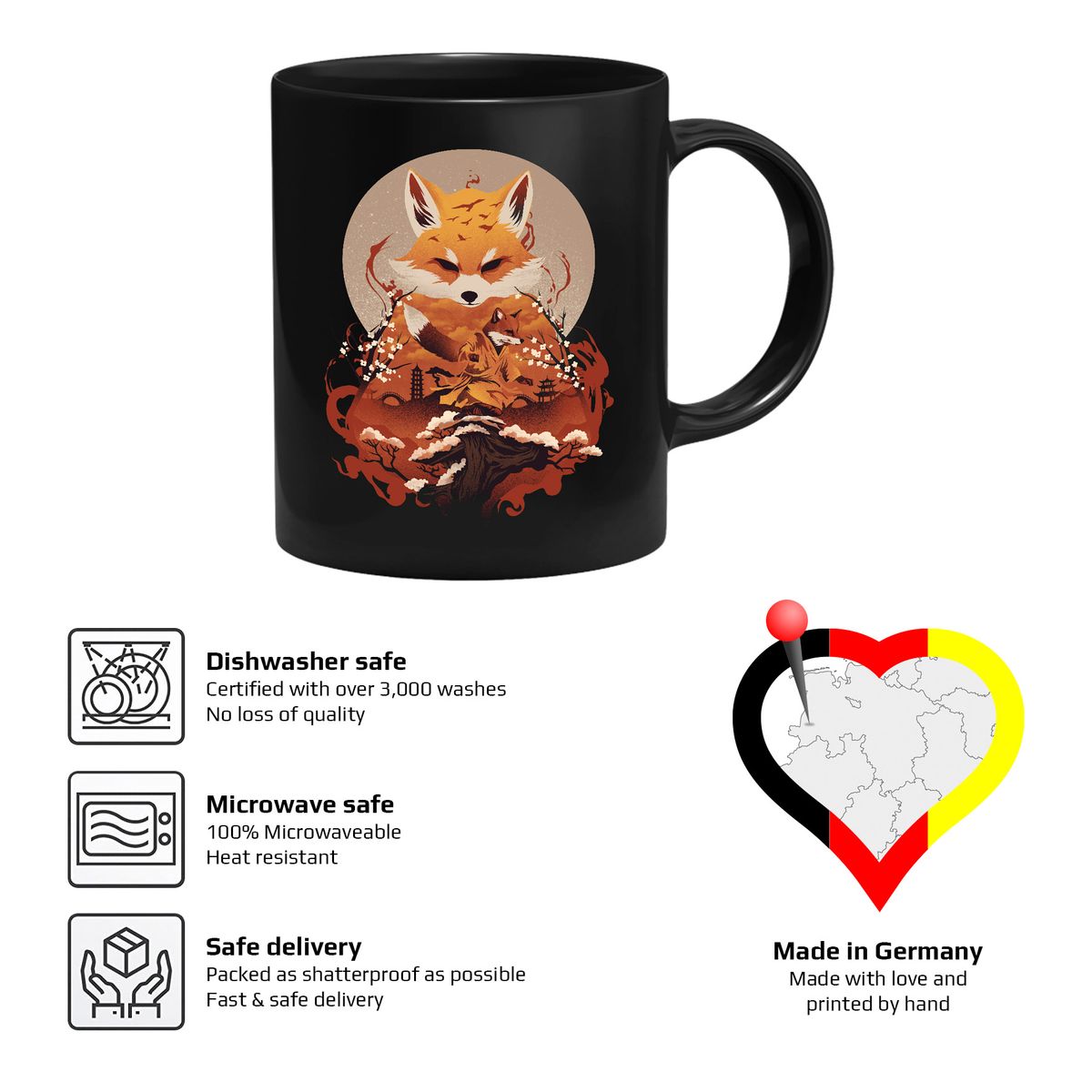 Dan Fajardo - Fox Warrior - Mug