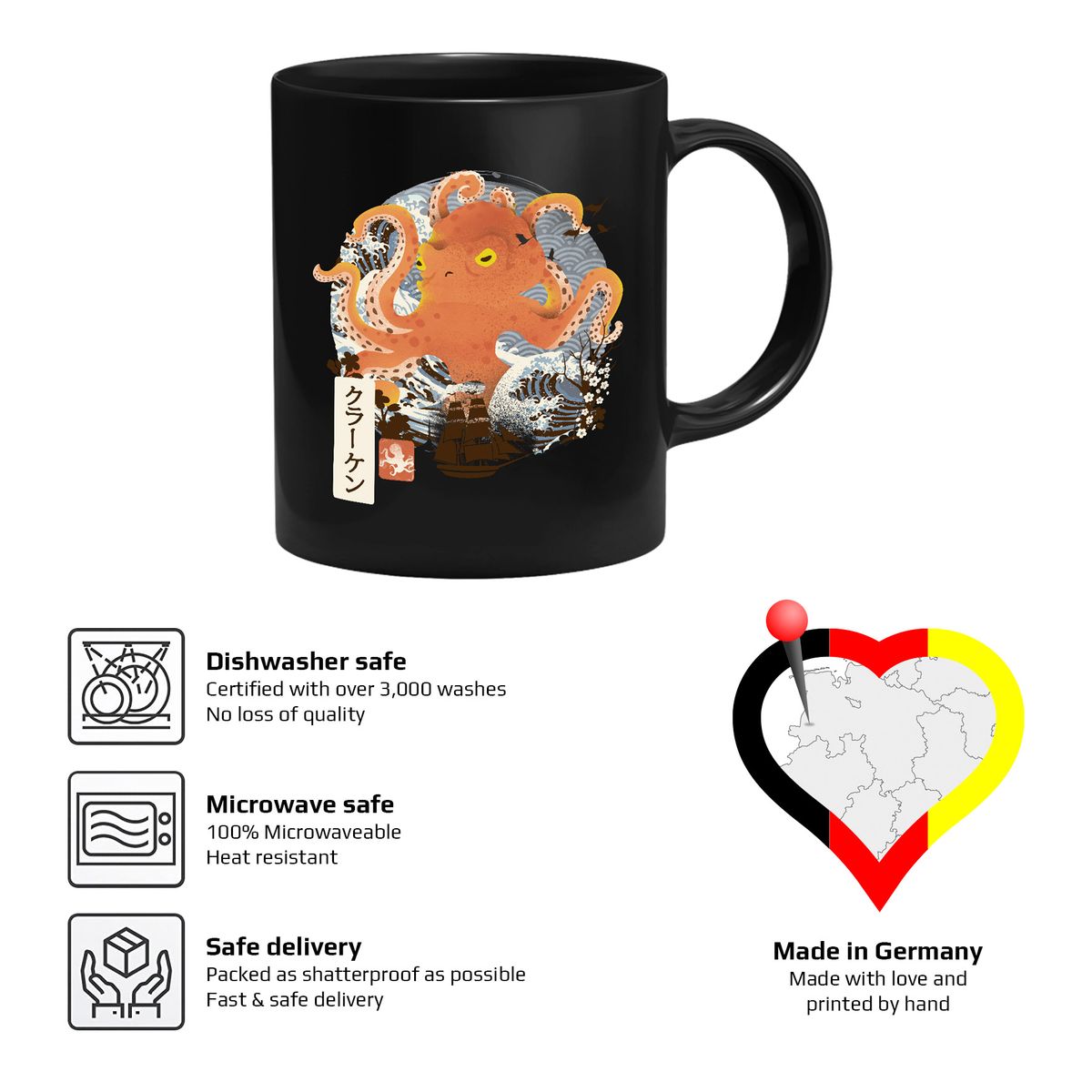 Dan Fajardo - Octopus Head - Mug