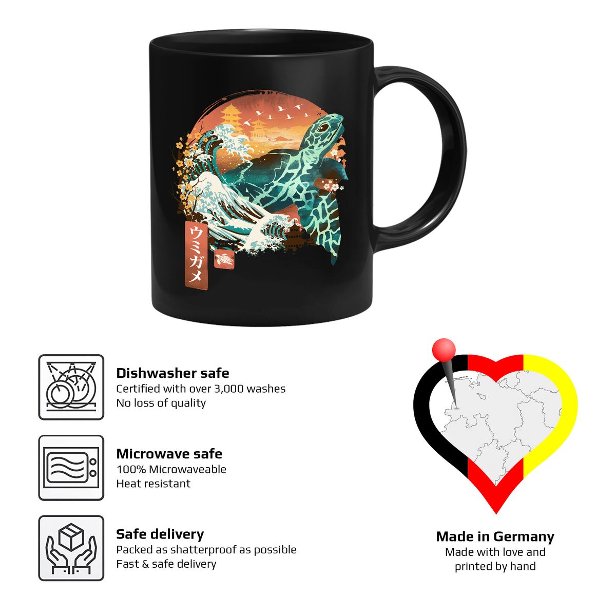 Dan Fajardo - Turtle Head - Mug