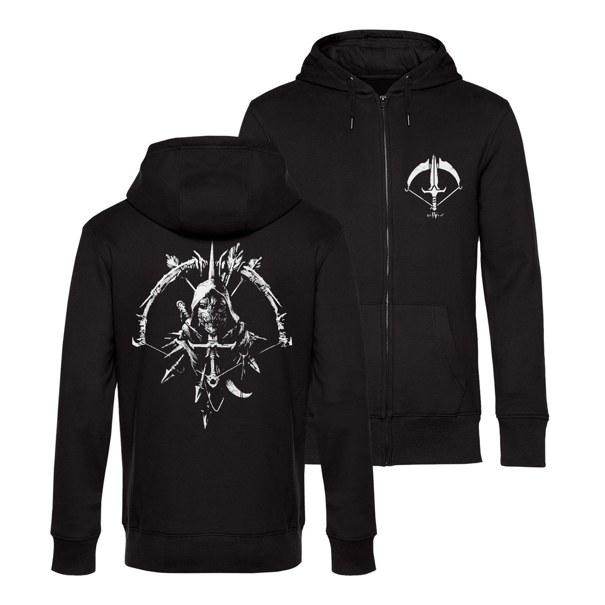 Diablo Rogue Sigil Zip Hoodie – yvolve Shop