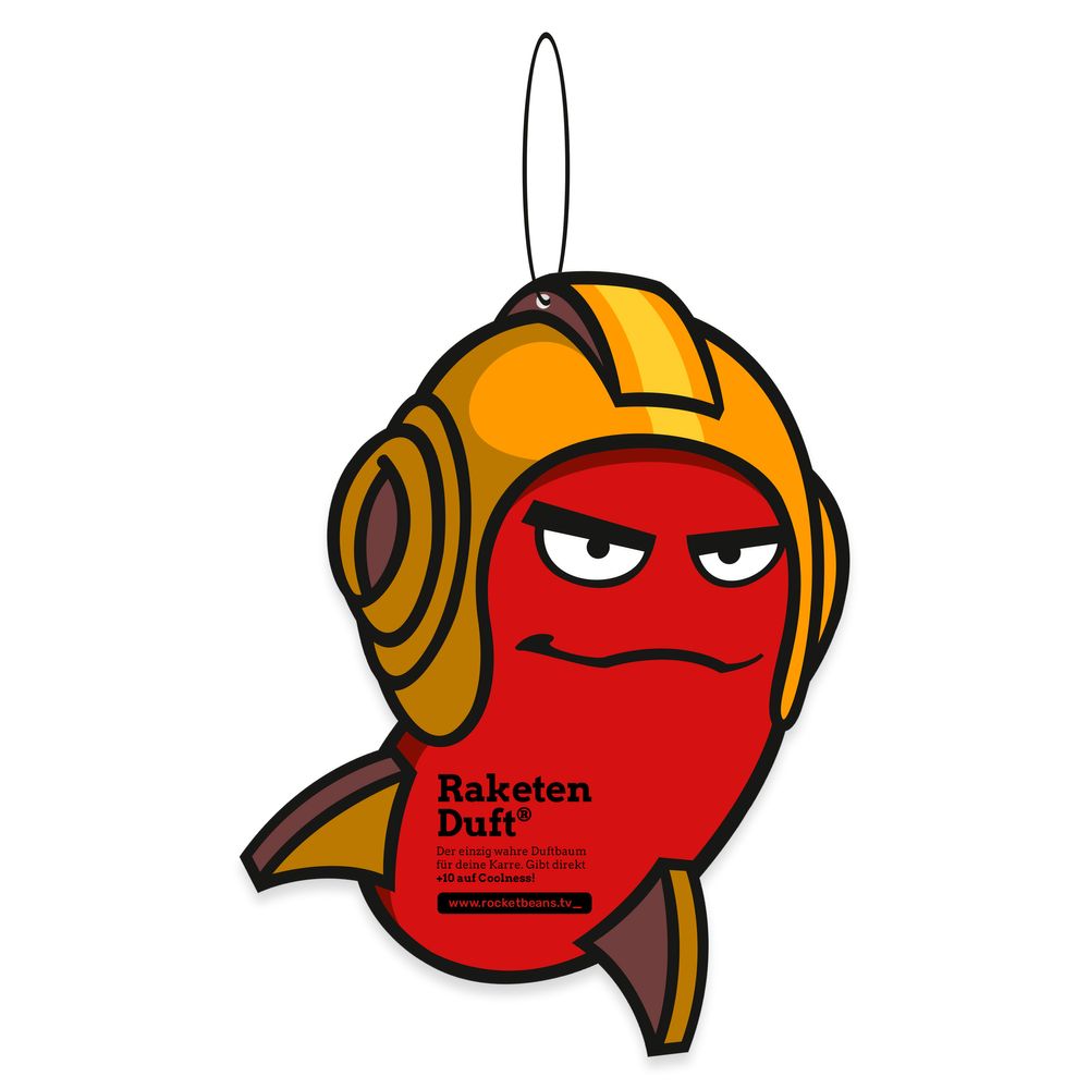 Rocket Beans TV - Bohne - Duftanhänger | yvolve Shop