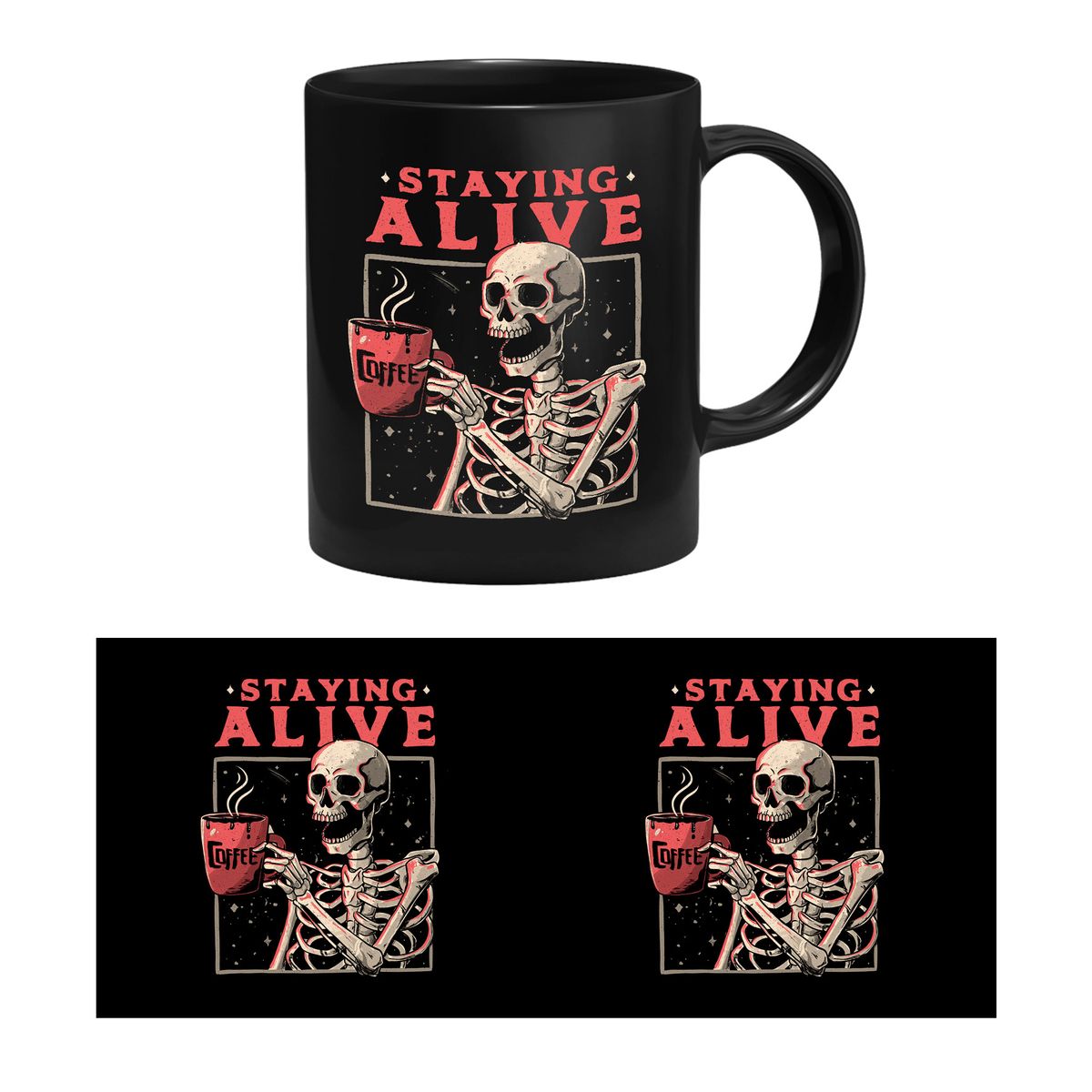 Eduardo Ely - Staying Alive - Mug
