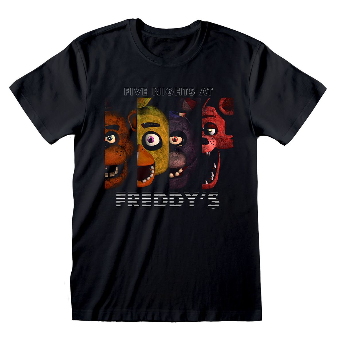 Five Nights at Freddys - Panel x4 Character - T-Shirt