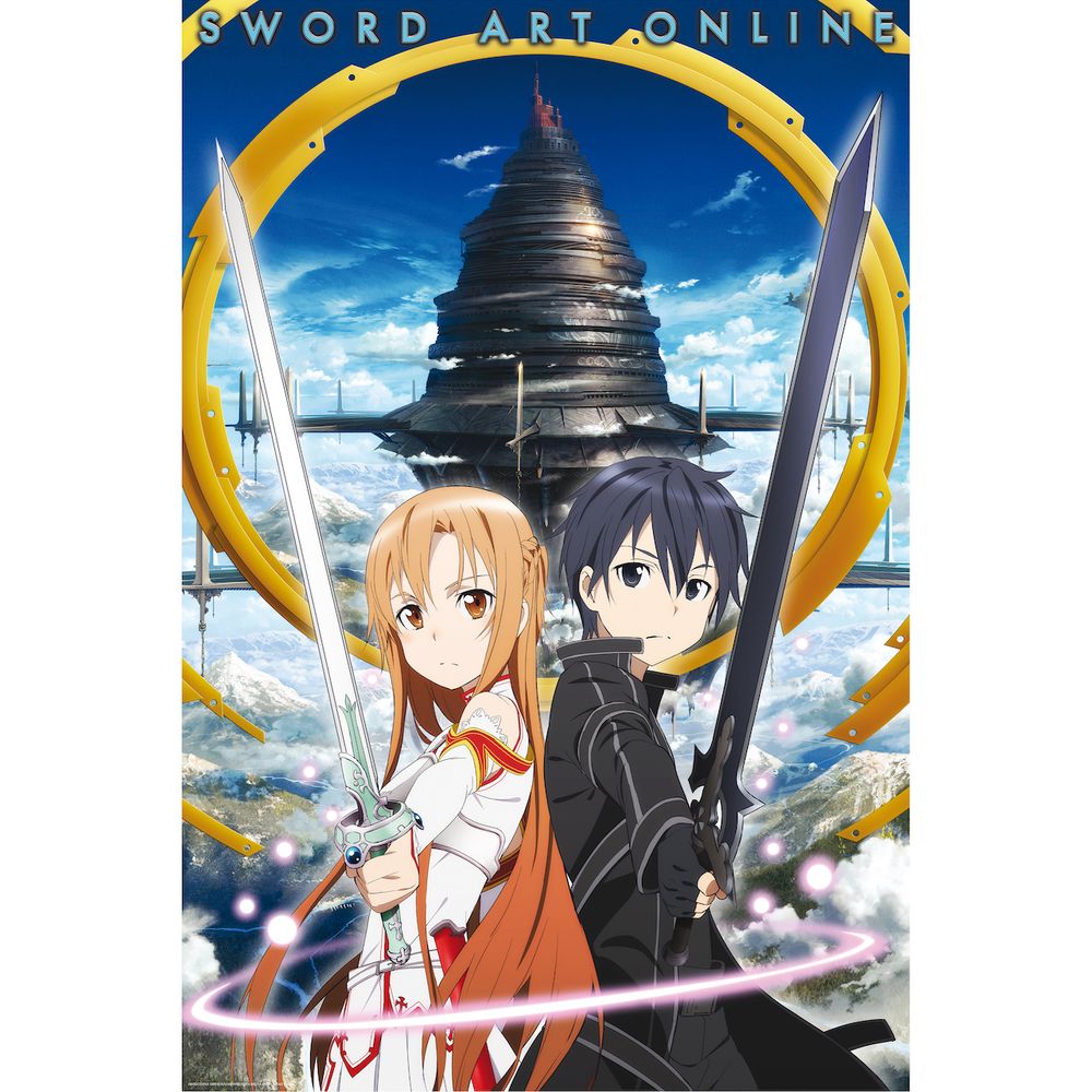 Sword Art Online - Asuna & Kirito - Poster