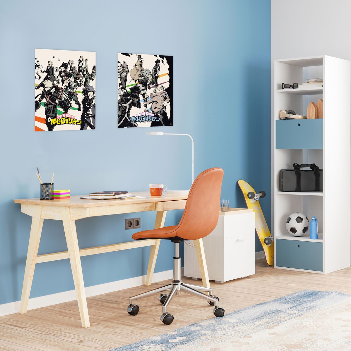 My Hero Academia - Heroes and Villains - 2 Poster-Set