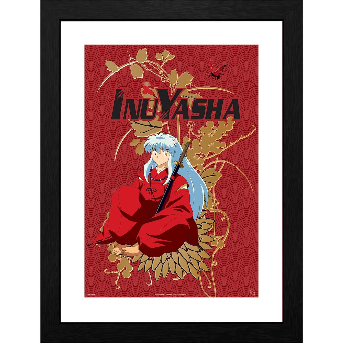 Inuyasha - Gerahmter Kunstdruck