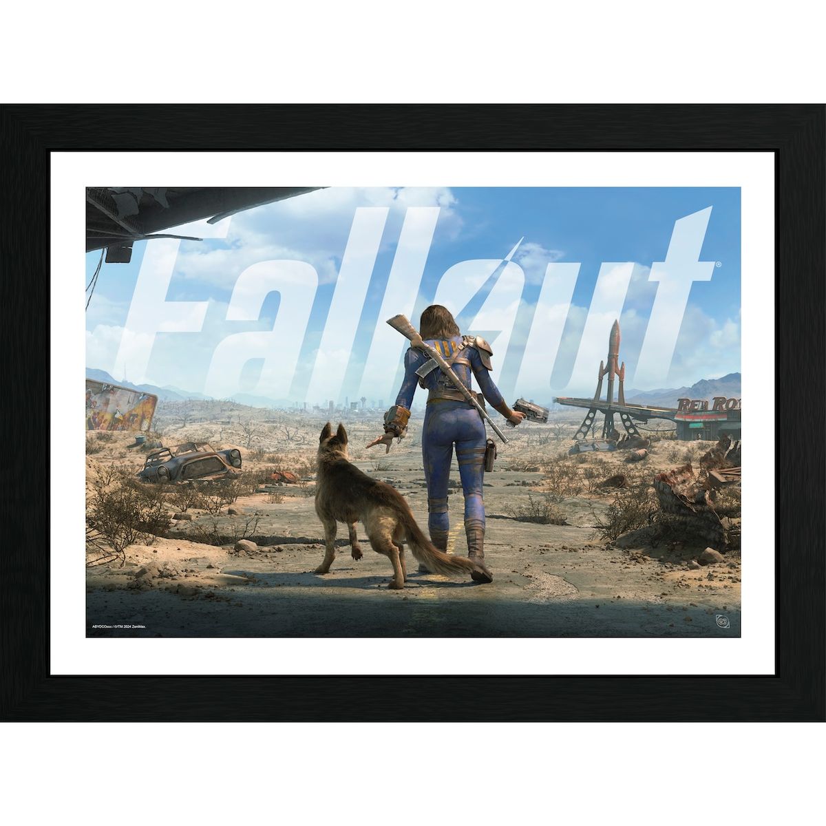 Fallout - Sole Female Survivor - Framed Art Print