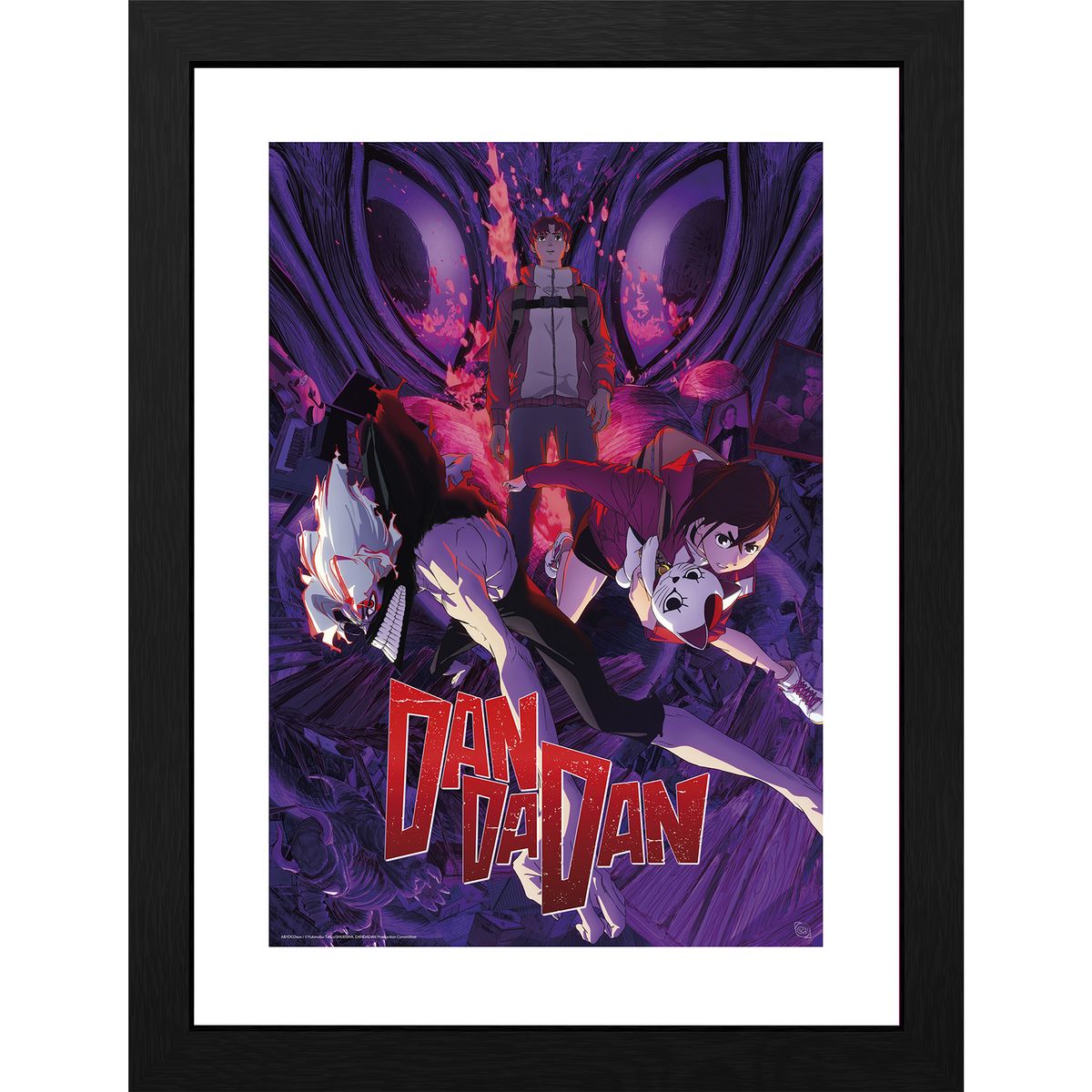 Dandadan - Claimed soul - Framed art print