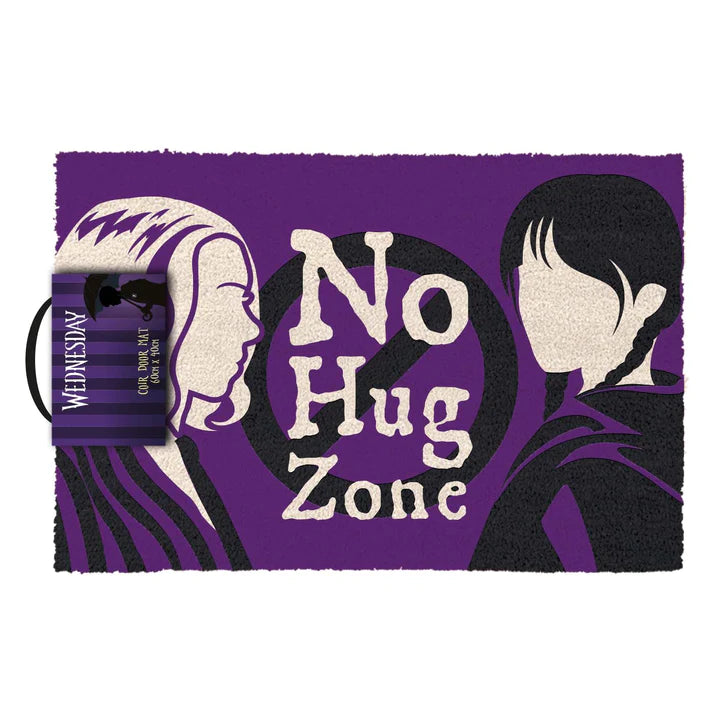 Wednesday - No Hug Zone - Fußmatte