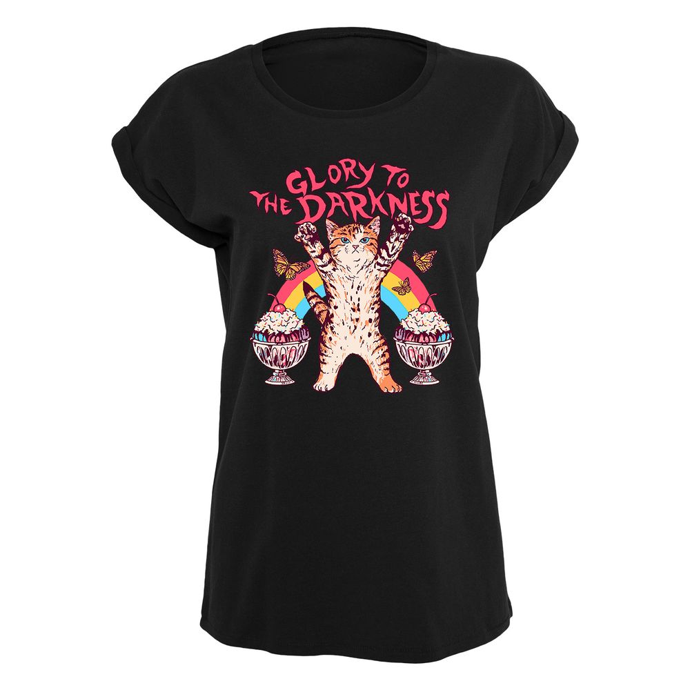 Hillary White Rabbit - Glory to Darkness - Girlshirt