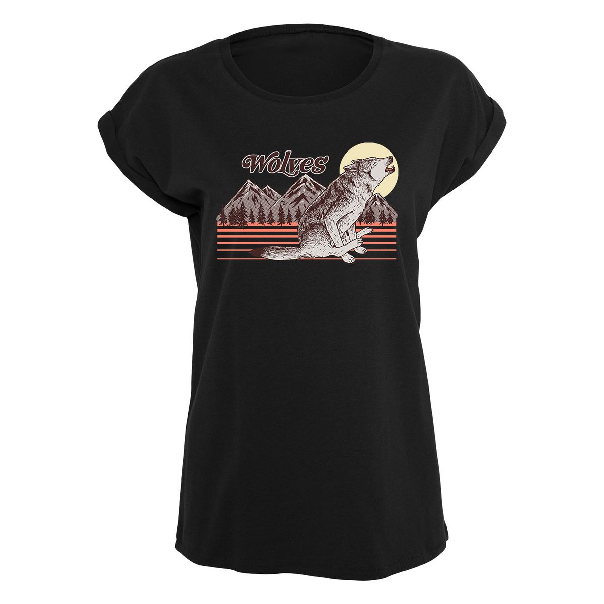 Hillary White Rabbit - Scoot at the Moon - Girlshirt