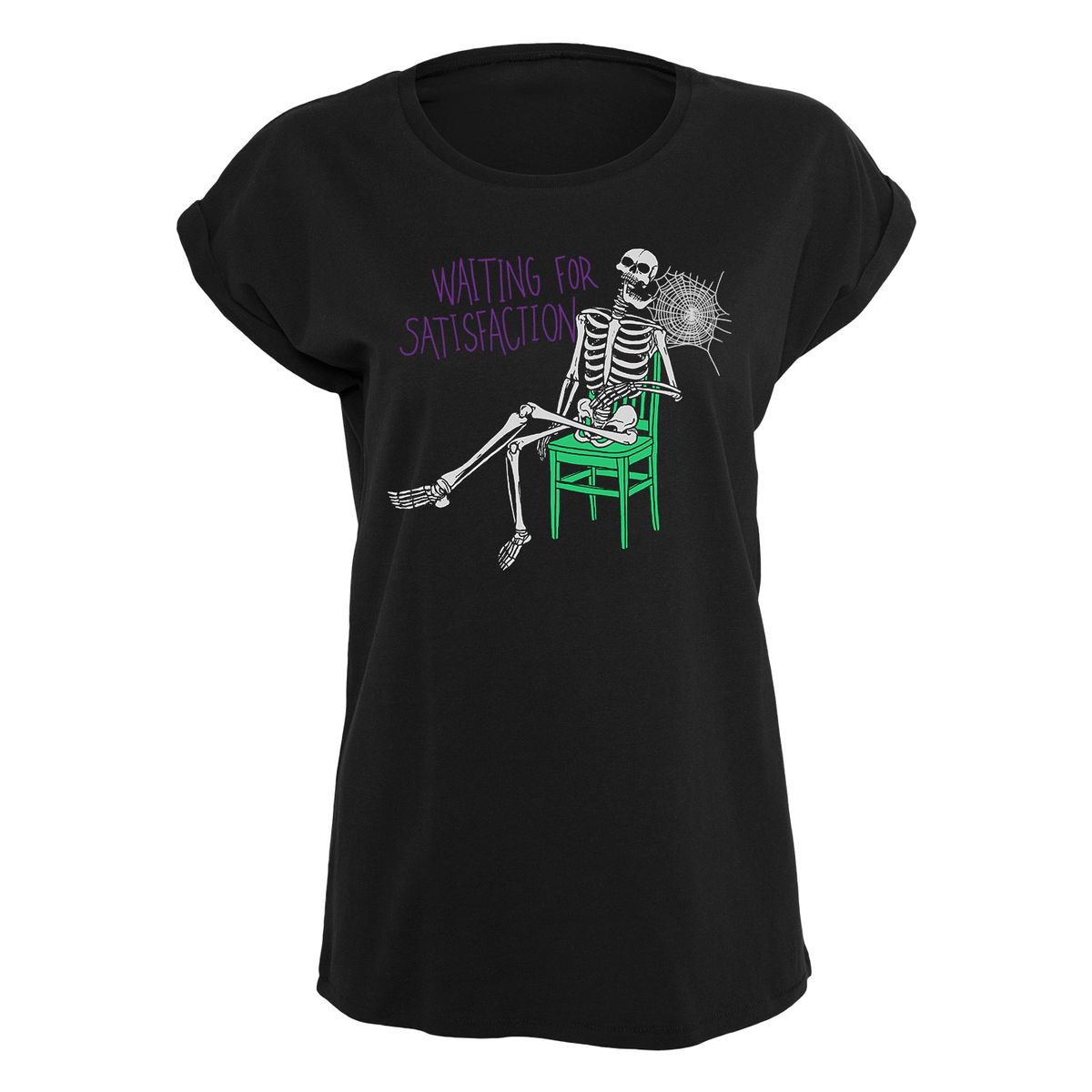 Hillary White Rabbit - Still Waiting - Girlshirt