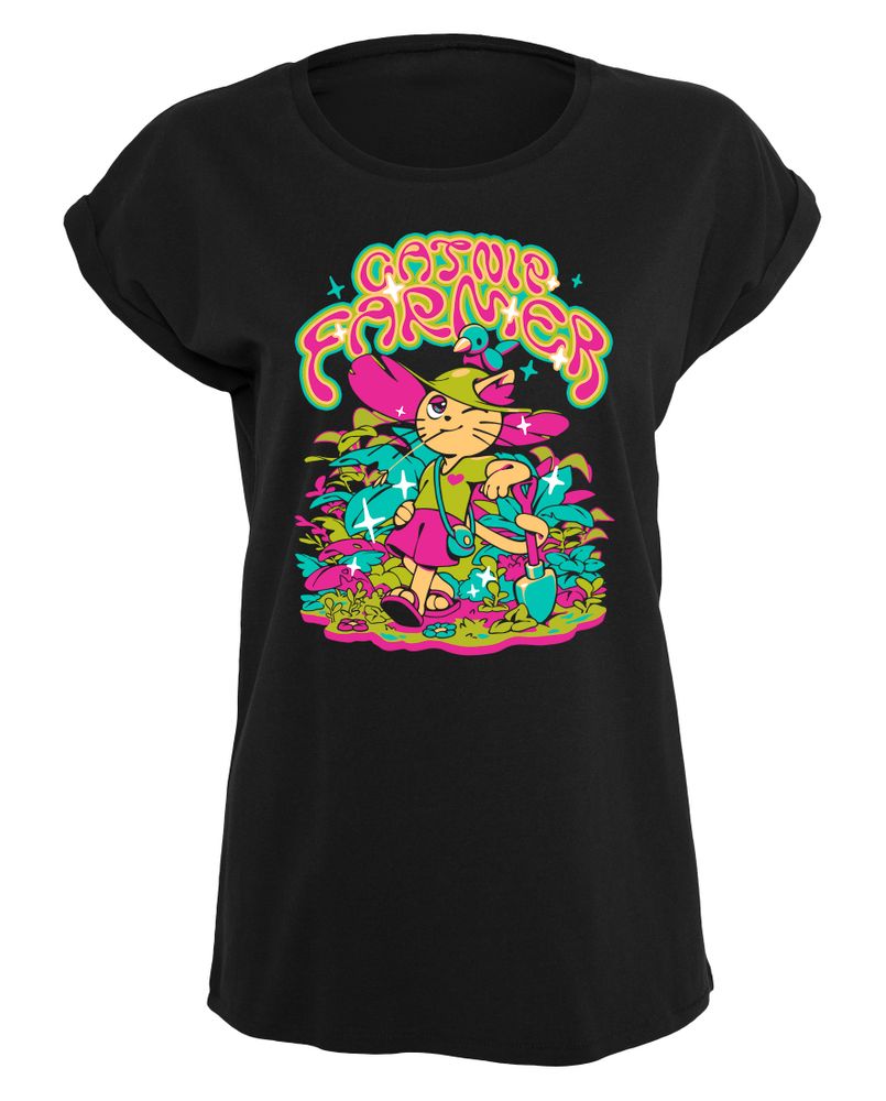 Ilustrata - Catnip Farmer - Girlshirt