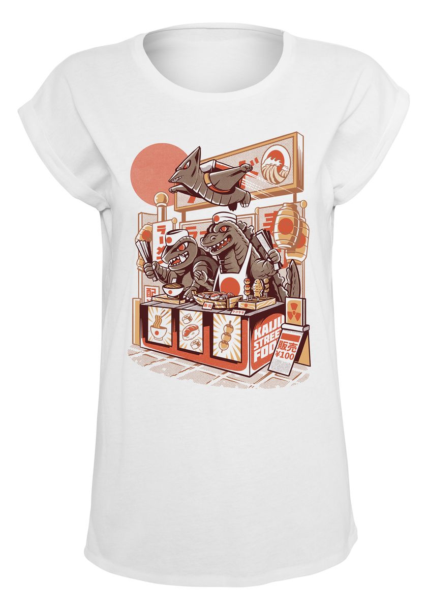 Ilustrata - Kaiju Street Food - Girlshirt