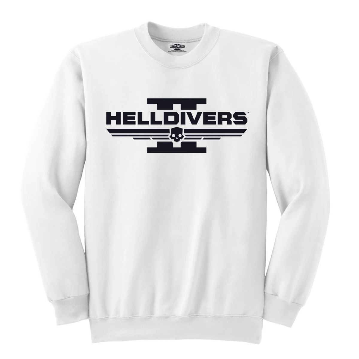Helldivers - Skull Logo and Text - Sweatshirt